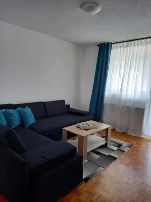 a living room with a couch and a coffee table at TerraNostra in Jajce