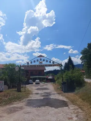a view of a building with a sky at 33 Lipe in Travnik