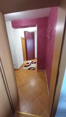 a view of a hallway with a door and a room at Apartman Lena Doboj in Doboj