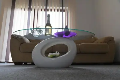 a toilet with a flower in the middle of a couch at Bijeli Cvijet in Glamočani