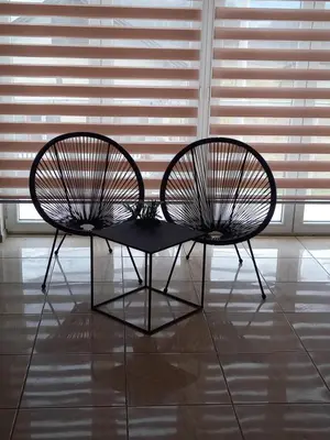 two chairs sitting next to each other in a room at SOBE CICKO in Bosansko Petrovo Selo