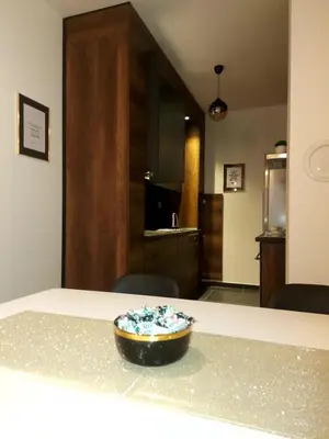 a bowl of sprinkles sitting on top of a table at Pinocchio in Bihać