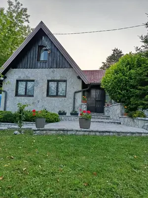 a home with a stone house at Vikendica Harun in Bihać