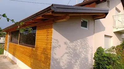 a side view of a house at OZIM oaza zelenila i mira in Podrašnica