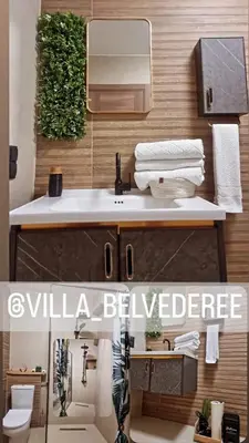 a bathroom with a white sink and a mirror at Vikendica-Villa Belvedere Srebrenik in Srebrenik