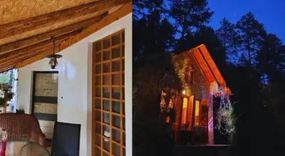 a house with a door and a window at Vila Nature in Zavidovići