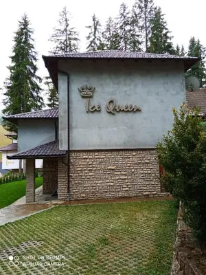 a building with a sign that says ice queen at Ice Queen Vlasic in Šišava