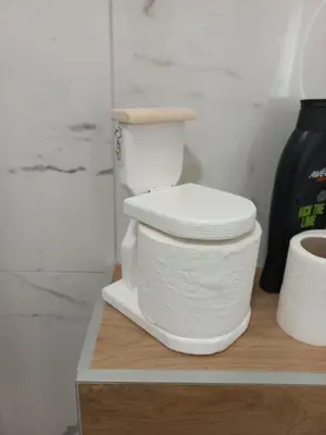 a white toilet sitting on top of a shelf at Perfetto e Splendido! in Banja Luka