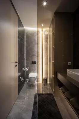 a bathroom with a toilet and a sink at Luxury Apartments Palata - Stan Infinity in Banja Luka