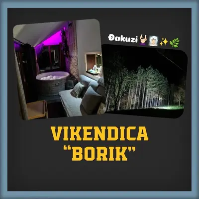 a picture of a living room with a couch and a tv at Vikendica sa djakuzijem Borik in Grabova Kosa