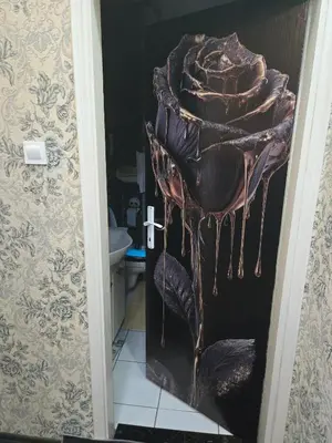 a bathroom with a toilet in a room at KONAK kod ODISEJE in Tuzla