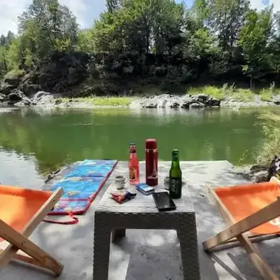 Vikendica Krivaja sa bazenom i privatnom plažom