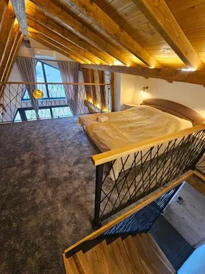 a bedroom with a bed in a room at Luxury Villa Mašić - 2 in Bugojno