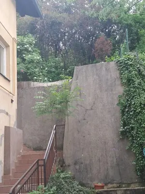 a set of stairs leading up to a house at Boema in Ivišovo Greblje