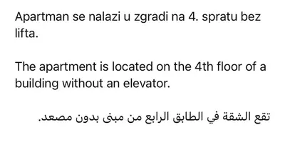 a screenshot of a line of text with the text istg istg se malik u at Stay for 2 in Jajce