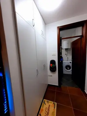 a small bathroom with a toilet and a sink at AnyBL01 in Banja Luka