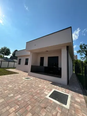 a large white house with a lot of windows at Villa Aurea in Bihać