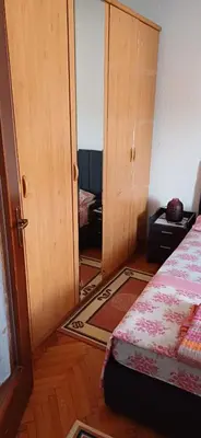 a room with a door open to a bedroom at Bella vista in Jajce