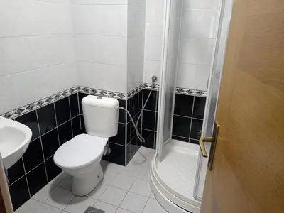 a bathroom with a toilet and a sink at Vlašić Vacation apartment in Vlasic