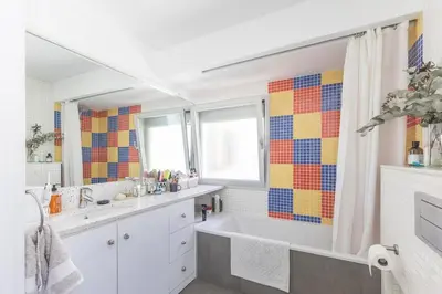 a white bathroom with a tub and a sink at Kuća za odmor u Bosanskoj Krupi in Bosanska Krupa