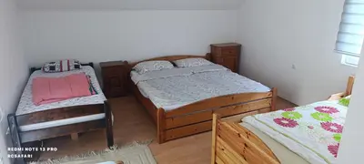 a bedroom with two twin beds at Holiday home una in Bosanska Krupa
