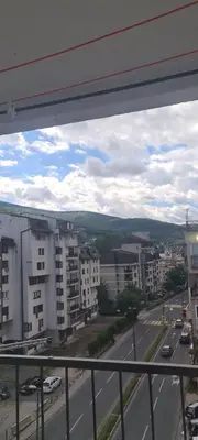 a view of a city with buildings and a street at All app in Travnik