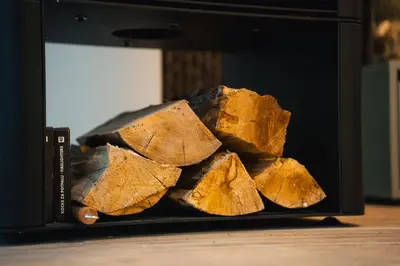 a pile of food sitting in a microwave at The Sky Hill - luxury chalet in Kupres