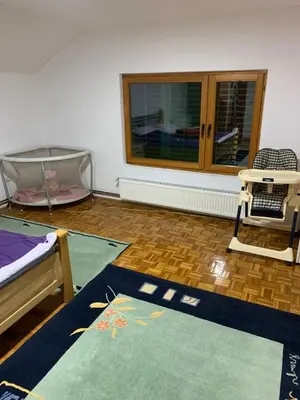 a room with a bed and a window at Vista Dubica in Bosanska Dubica