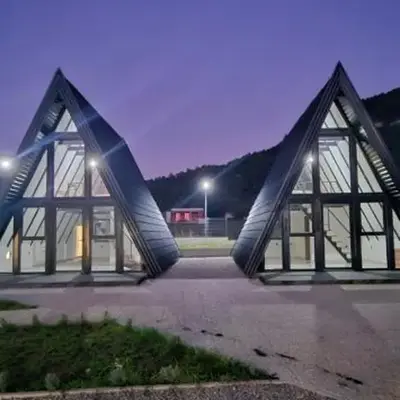 Golden Spa A-Frame 1