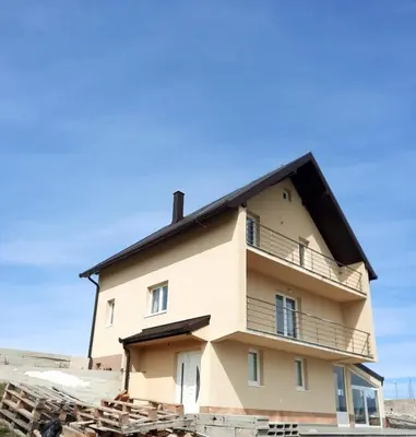 a building on top of a pile of rubble at Vikendica Jadranka in Kupres