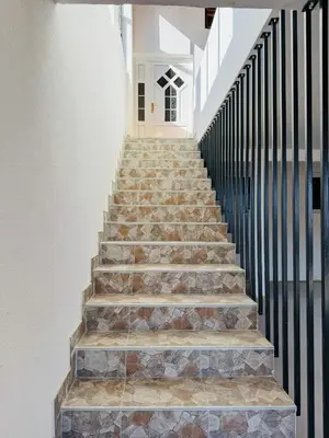 a staircase in a house with stone steps at Amely in Bihać