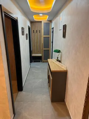 a hallway of an office with a hallway at Pansion Afitos in Laktaši