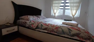 a bed in a bedroom with a window and a bed sidx sidx sidx at Home-Vasva and Hazim in Ćukovi
