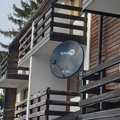 a sign on the side of a building at Vlašićka priča Eko Fis in Vlasic