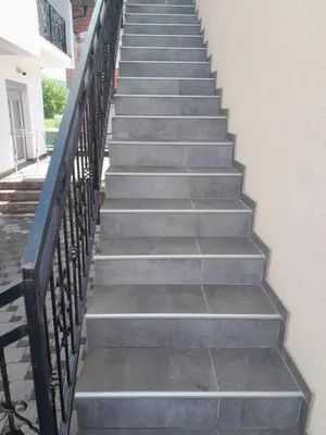 a set of stairs leading up to a building at Biser-Hatinac in Bihać
