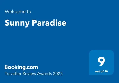 a screenshot of the suny paradise website at Sunny Paradise in Bihać