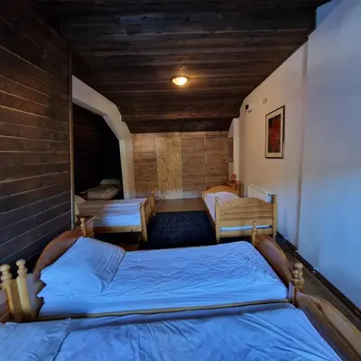a bedroom with two beds in a room at Winter Forest Vlasic in Travnik