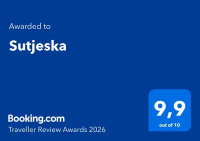 a blue screen with the text emailed to swissasia at Sutjeska in Modriča