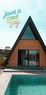 a house with the words have a good day at Villa Dream House Bihac in Bihać