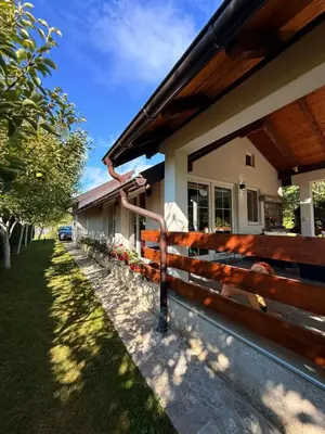 a fence in front of a house at Lahor in Bihać