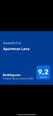 a screenshot of the upgraded to appointment lane website at Apartman Lana in Doboj