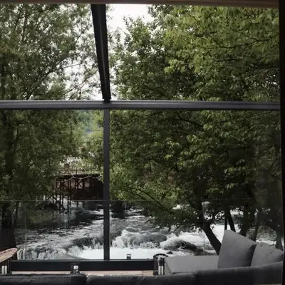 Waterfall Glamping Cabin