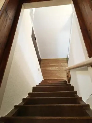 a stairway leading up to a building at Apartman Nancy Vlašić in Vlasic