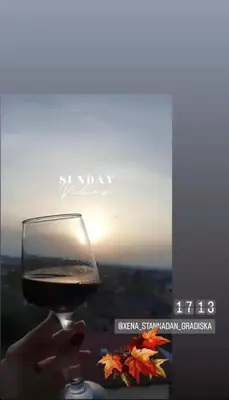 a person holding up a glass of wine at XENA Centar Gradiška in Bosanska Gradiška