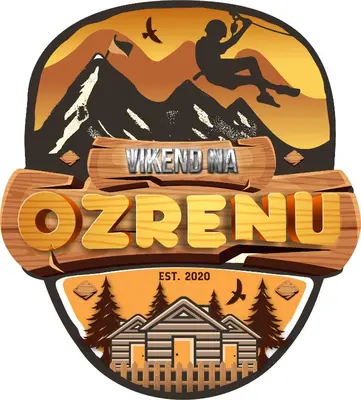 a logo for the wheeled ski area of zermu at Vikend na Ozrenu in Bosansko Petrovo Selo