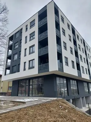 an apartment building under construction on the campus at Apartman Mia 2 Banja Luka in Banja Luka