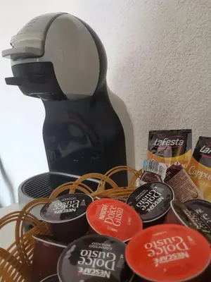 a table topped with lots of different types of chocolate at Jelly Apartment in Visoko